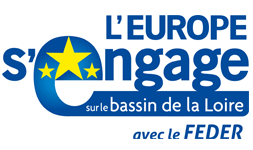 Logo l'Europe s'engage sur le bassin de la Loire avec le feder