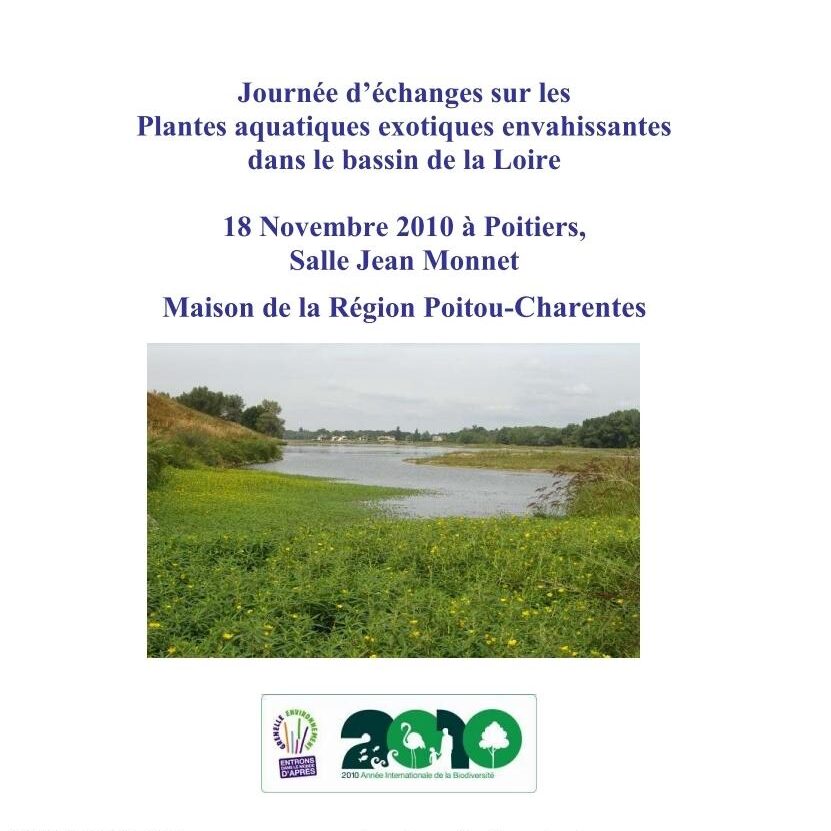 Journée d’échange : « Plantes aquatiques exotiques envahissantes dans le bassin de la Loire »