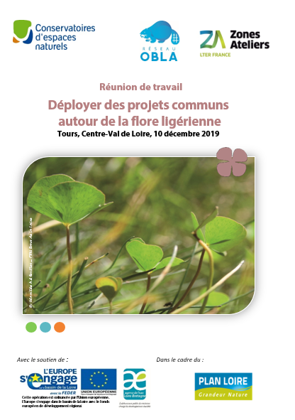 Réunion de travail : « Déployer des projets autour de la flore ligérienne »