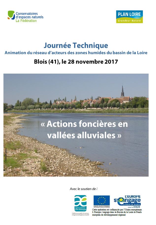 Journée technique : « Actions foncières en vallées alluviales »