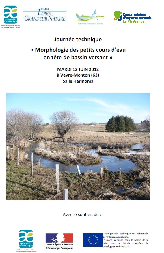 Journée technique : « Morphologie des petits cours d’eau en tête de bassin versant »