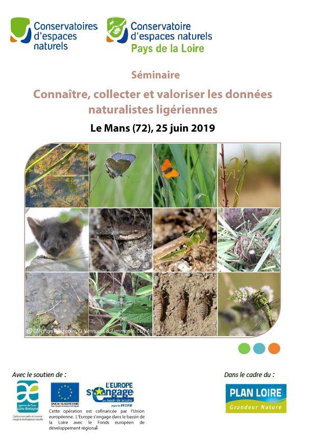 Séminaire : « Connaître, collecter et valoriser les données naturalistes ligériennes »