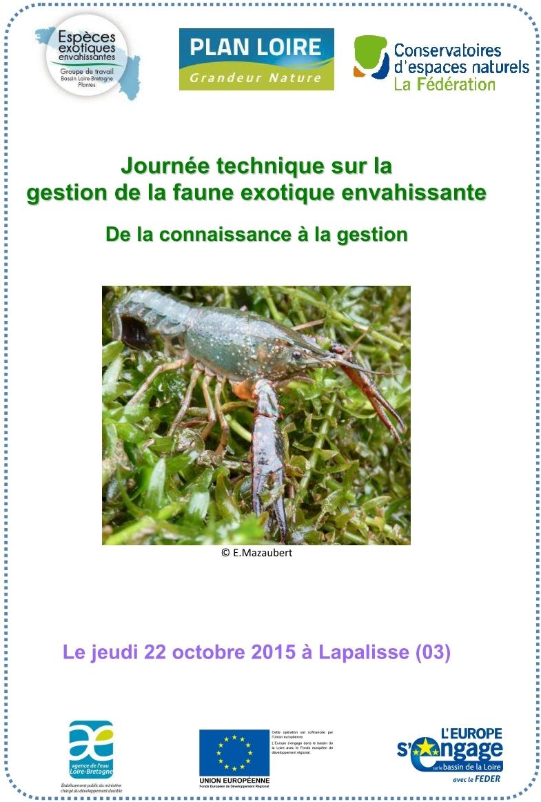 Journée technique : « Gestion de la faune exotique envahissante : De la connaissance à la gestion « 